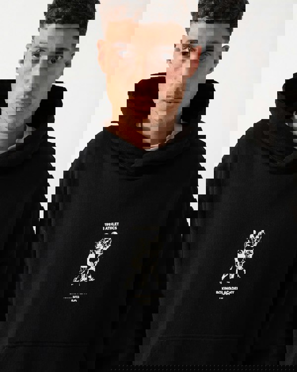 HUGO Duwrestie Mens Pullover Hoodie - Black 001