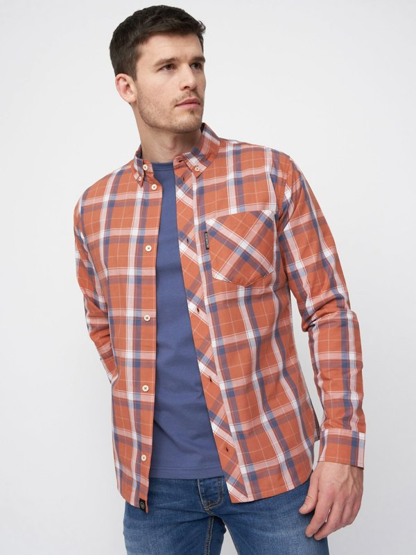 Duck and Cover Lennmore Shirt - Red Check