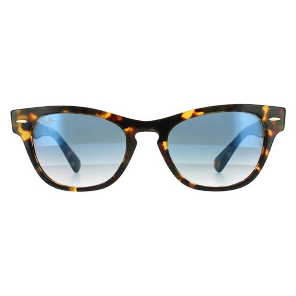 Ray-Ban Sunglasses Laramie RB2201 13323F Yellow Havana Blue Gradient 54mm