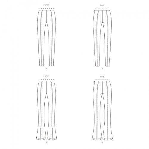 Butterick Sewing Pattern 6963, Trousers for Women, D5 (4-6-8-10-12) - Easy