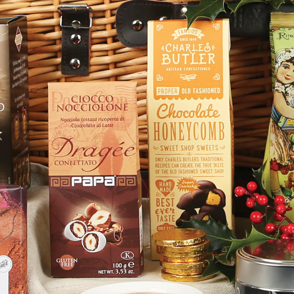 Hay Hampers Elegance Hamper in Wicker Basket