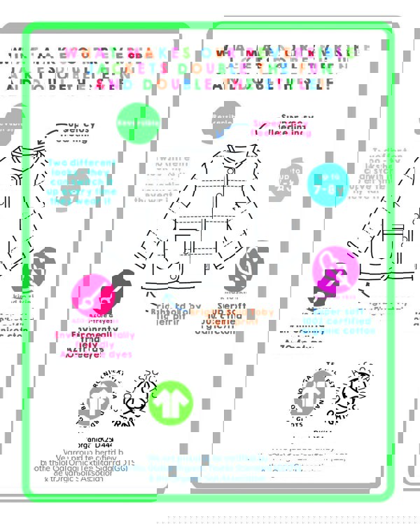 Organic Pink Flower Print Reversible Jacket - Toby Tiger