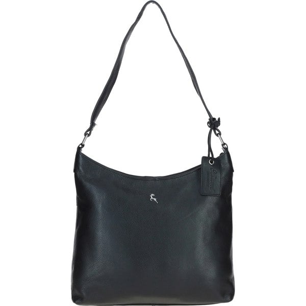 Chic Leather Shoulder Bag & Secure Zip Closure: Antrim