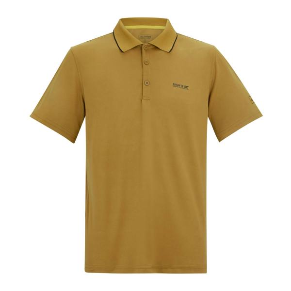 Regatta Mens Maverick V Active Polo Shirt - Wood Brown - 