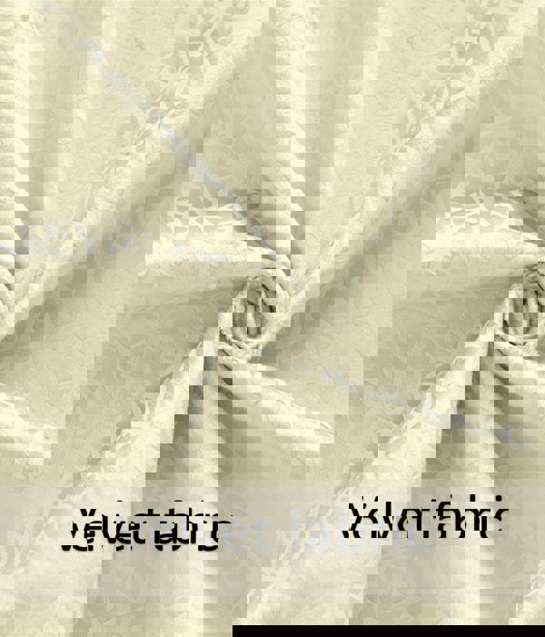 Luxury Living Temple Velvet Ring Top Blackout Curtains