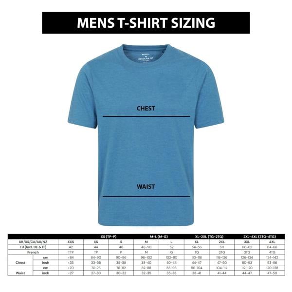 Animal Mens Chase Logo Relaxed Fit T-Shirt - Blue - 