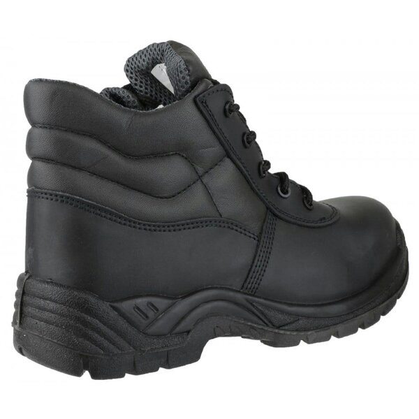Centek FS30C Leather Safety Boots   in  Black