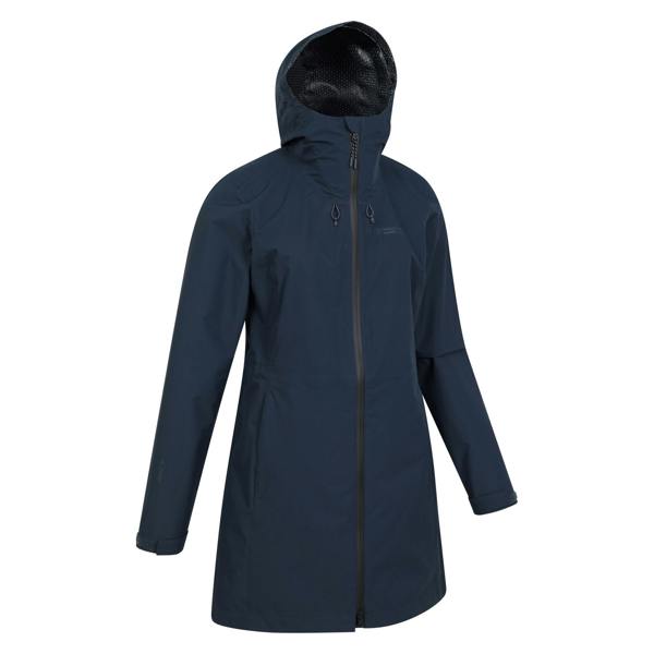 Mountain Warehouse Womens/Ladies Solstice Extreme 2.5 Layer Waterproof Jacket - Navy - 