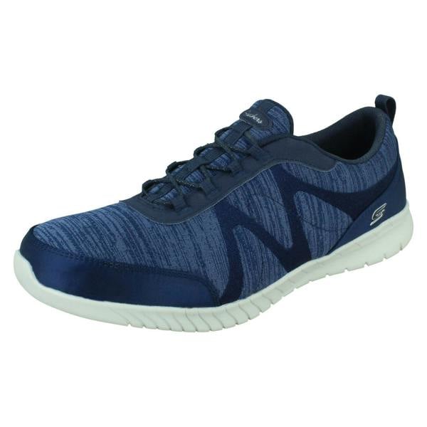 Skechers Ladies Skechers Slip On Trainers Wave-Lite-Fleeting 23659