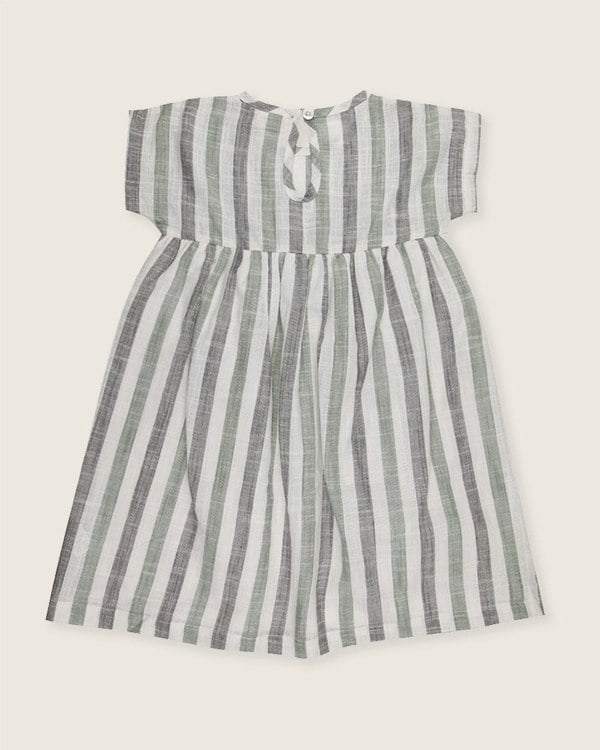 Multicolour Stripe Print Dress - image 5