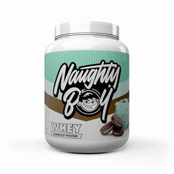 Naughty Boy Advanced Whey, Mint Cookies & Cream - 2010g