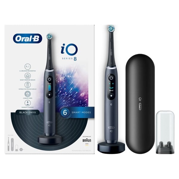 Oral-B iO 8 Electric Toothbrush - Black