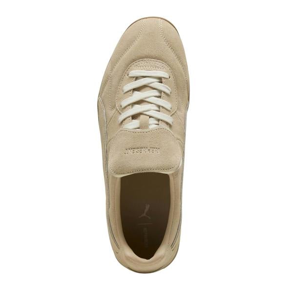 Puma Mens King Cow Leather Trainers - Sand - 
