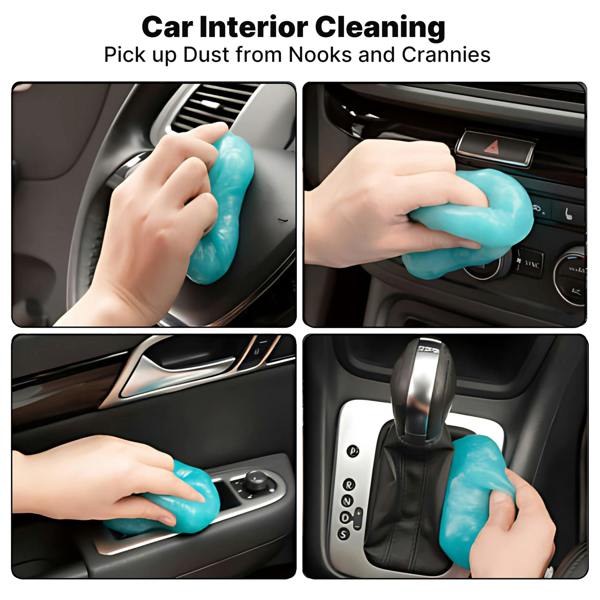 ULTRICS Dust Cleaner Gel Putty, Soft Flexible Cleaning Kit for Keyboards, Laptops, Car Vents and Electronics