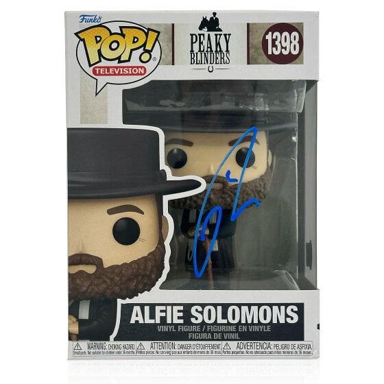 Tom Hardy Signed Alfie Solomons Funko Pop! #2 (AFTAL Authenticated)