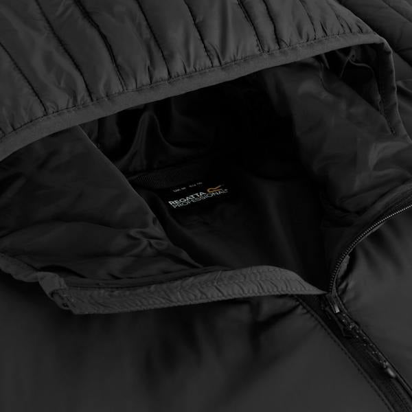 Regatta Mens Loft Lite Baffled Hybrid Jacket - Black - Black - 100% Polyamide