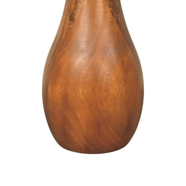 Artisan Furniture Solid Mango wood Curved Base Side Table