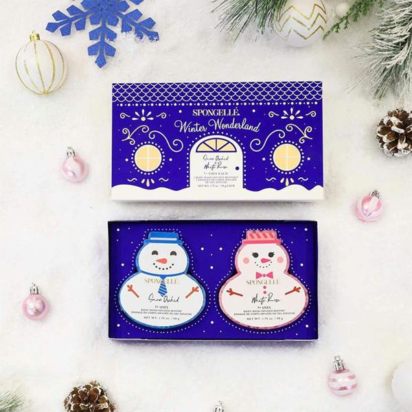 Spongellé Winter Wonderland Body Buffer Duo