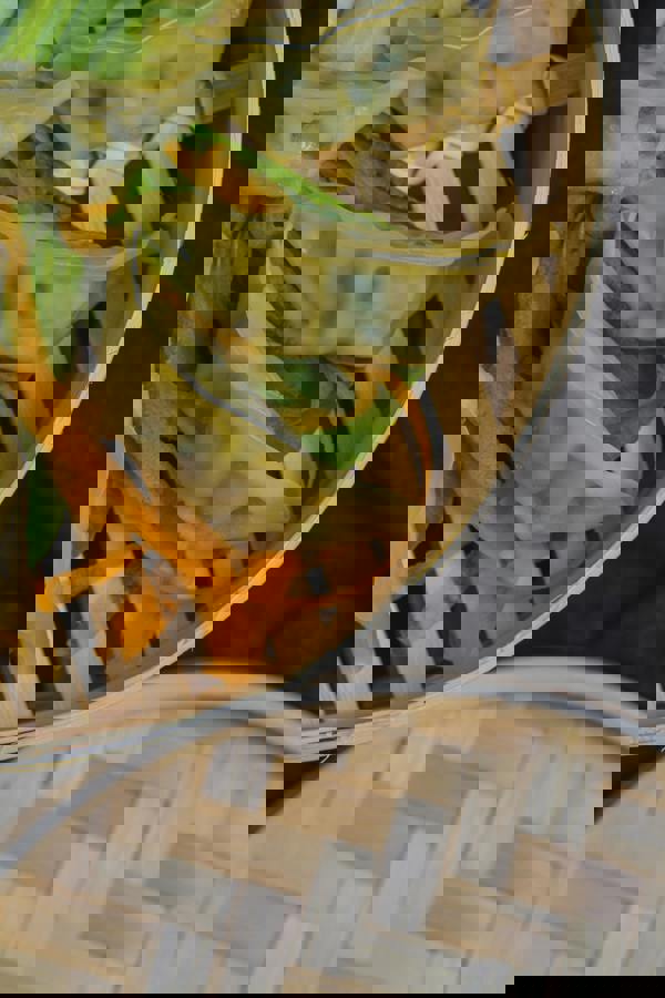 KitchenCraft World of Flavours Oriental Medium Two Tier Bamboo Steamer and Lid