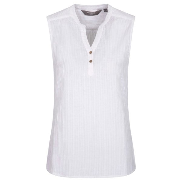 Mountain Warehouse Women's Petra Sleeveless Shirt - White