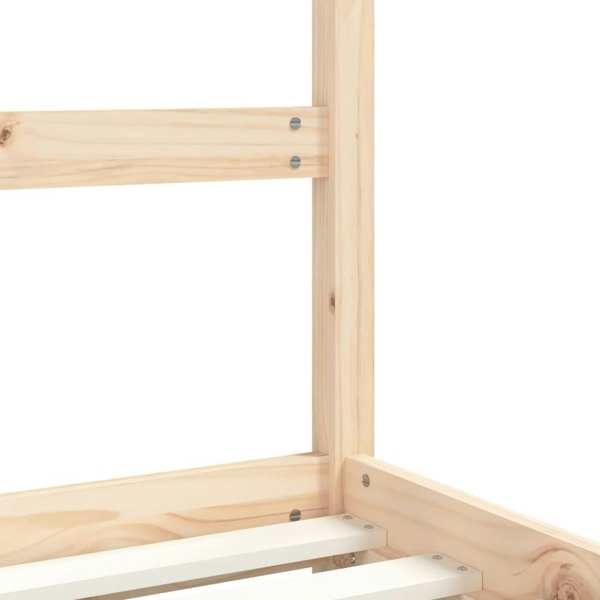 Berkfield Kids Bed Frame 80x160 cm Solid Wood Pine