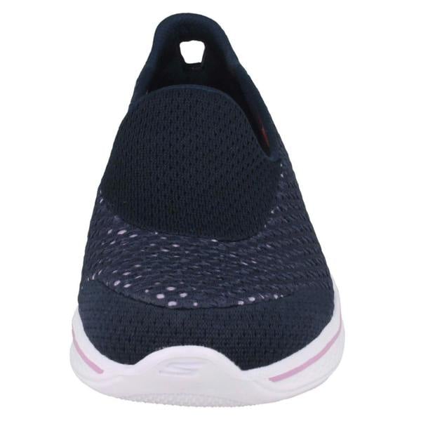 Skechers Girls Skechers Flats With Mesh Detail Go Walk 4 Kindle 81118