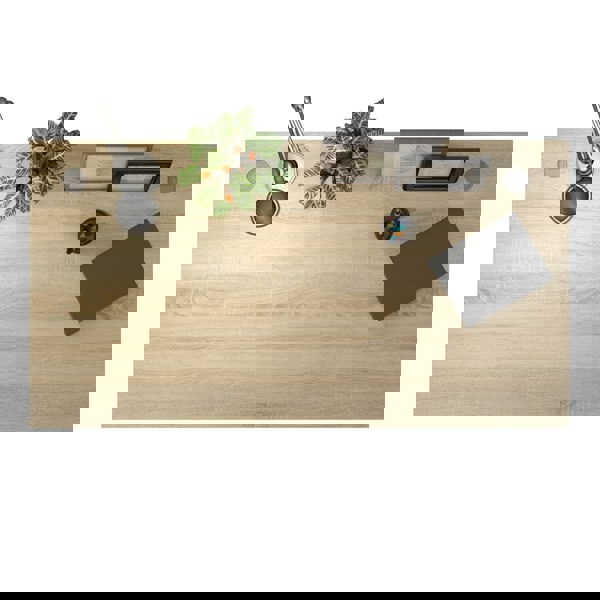 Furniture To Go Prima Desk 150 cm in Oak with White legs