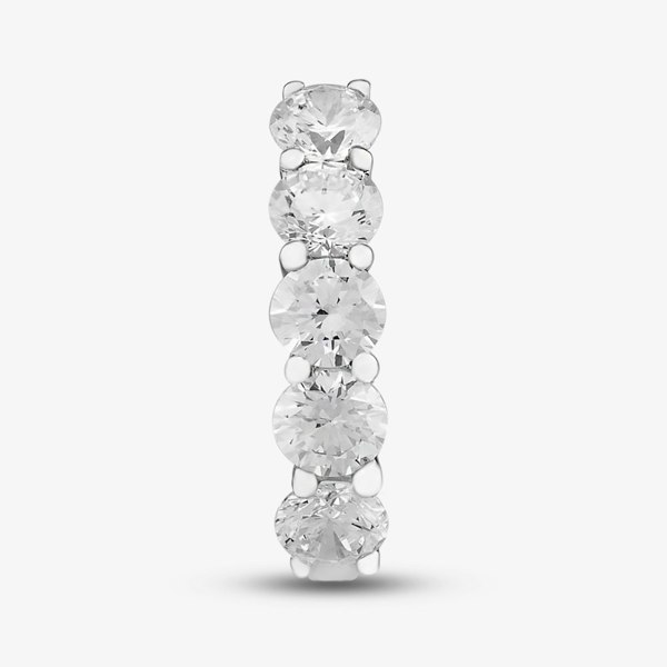 T. H. Baker Sterling Silver & Cubic Zirconia Five Stone Ring DPR7080SIL
