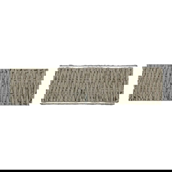 Rectangular Grey Straight-sided Paper Rope Trays