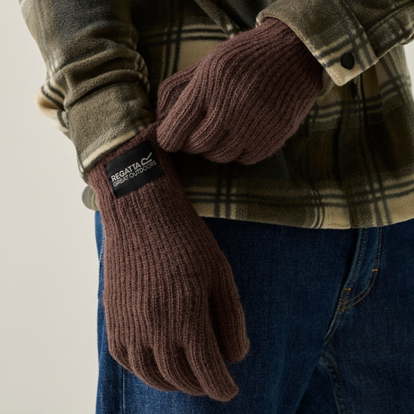 Regatta Unisex Adult Connora Gloves - Dark Cherry