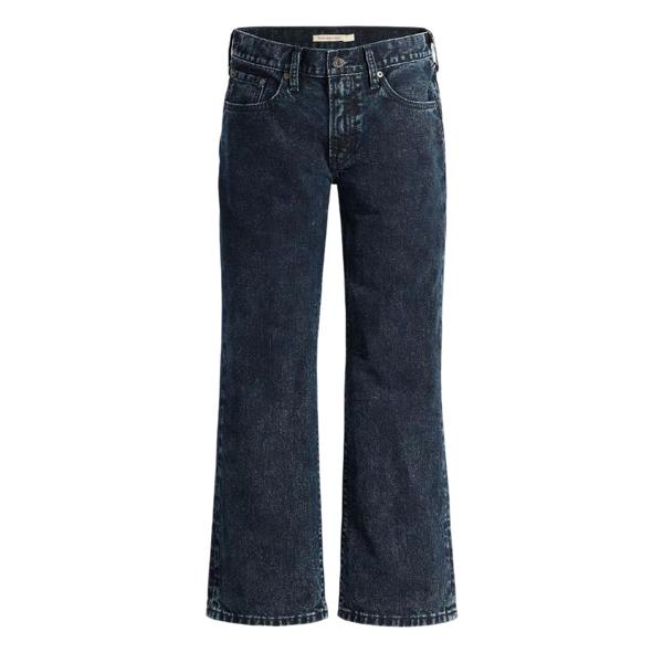 Levis Womens/Ladies Denim Mid Rise Straight Leg Jeans - Navy - 