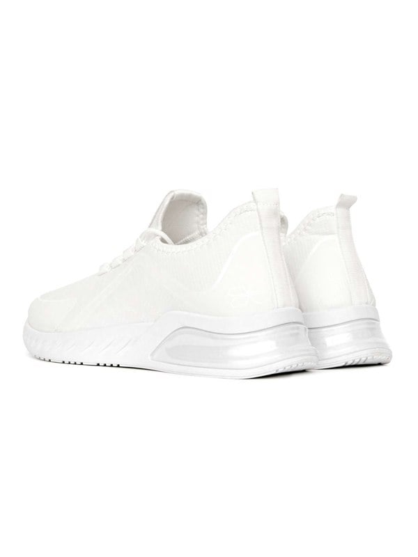 Crosshatch Clarington Trainers White/Red