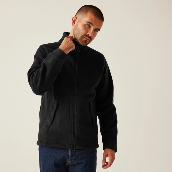 Regatta Sigma Symmetry Heavyweight Anti-Pill Fleece Jacket (380 GSM) - Black