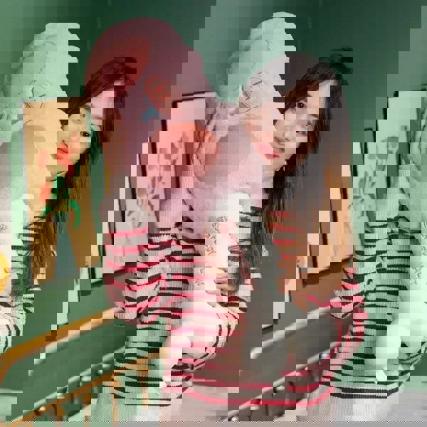 Anyhouz Anypillow U Shaped Pillow Cute Pig Plush Travel Pillow