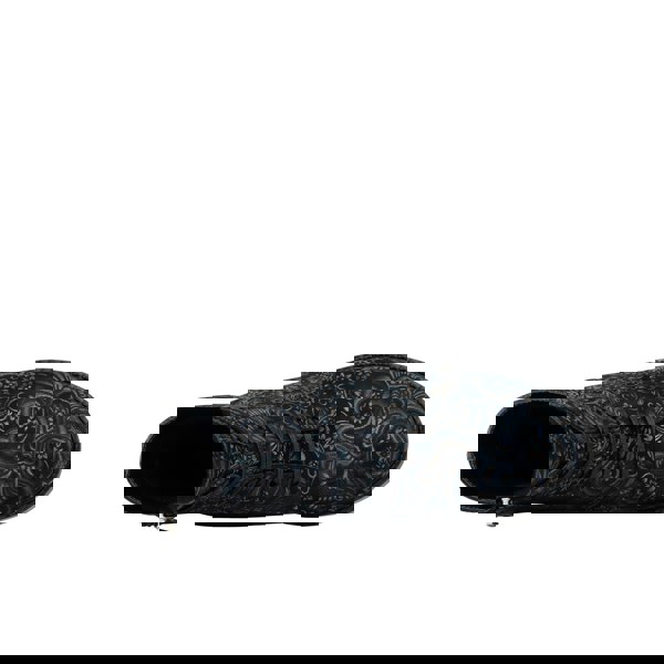 Embassy London Laviva High - Black & Blue - Women's leather-lined wide fit high ankle boot