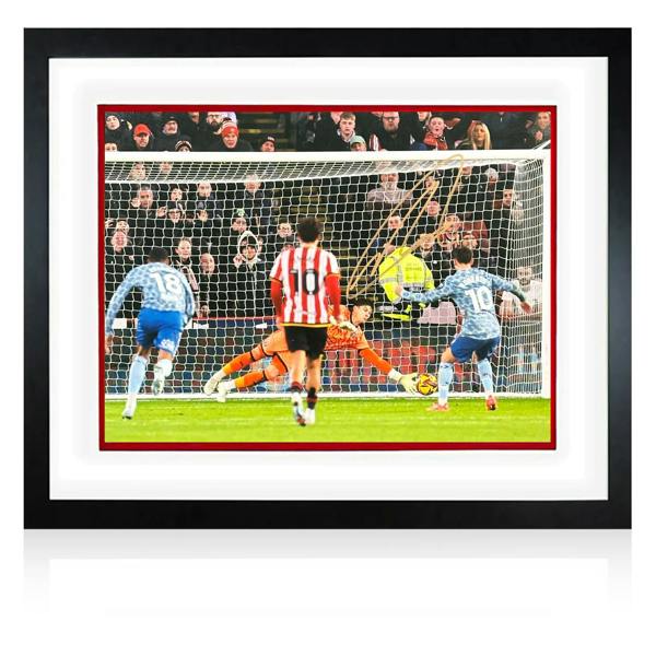 Michael Cooper Signed Sheffield United Deluxe Mount Frame