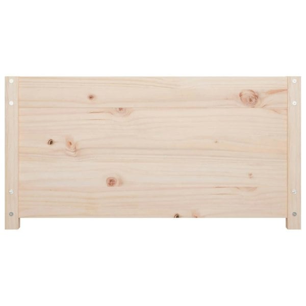 Berkfield Day Bed 75x190 cm Small Single Solid Wood Pine