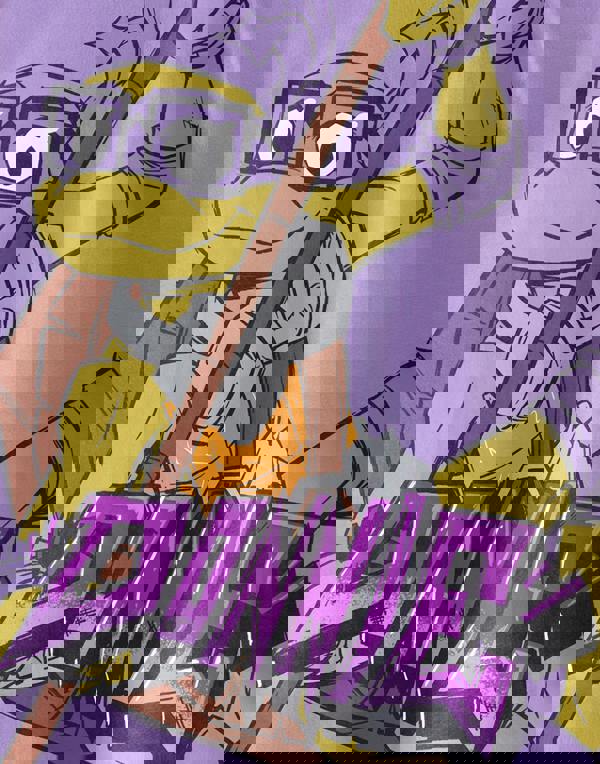 Teenage Mutant Ninja Turtles Boys Purple Donnie Short Sleeved T-Shirt