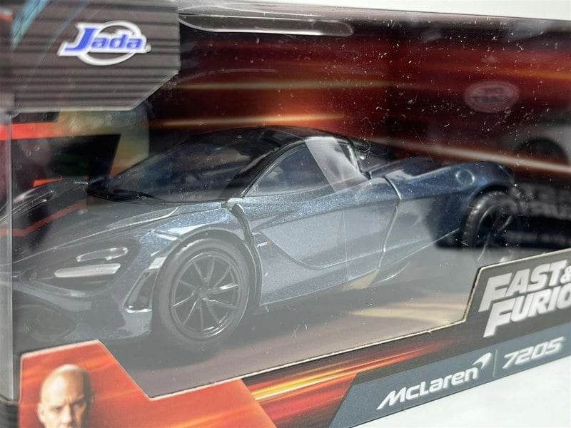 a toy car in a box