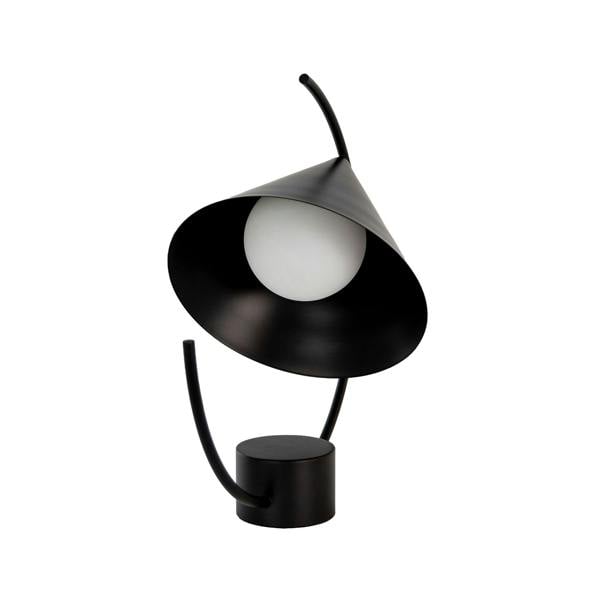Angel Cerdá Table lamp in black steel 8117