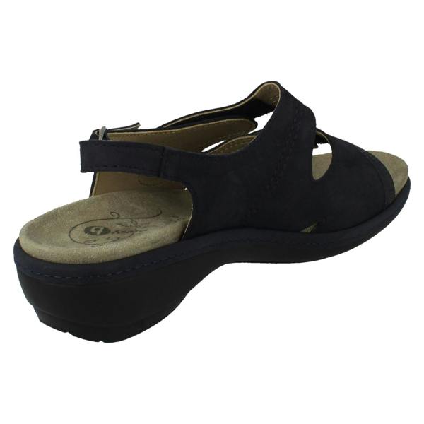 DB Shoes Ladies DB Shoes Hook and Loop Fastening Variable Fit Sandals Georgina