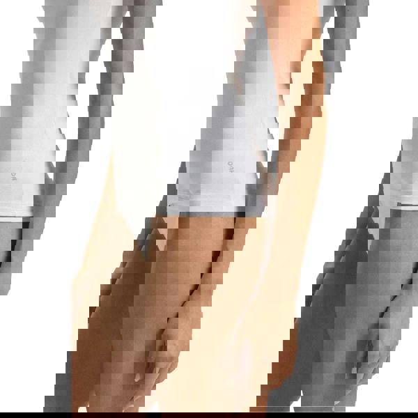 Hugo Womens/Ladies Plain Stretch T-Shirt (Pack of 2) - White - 