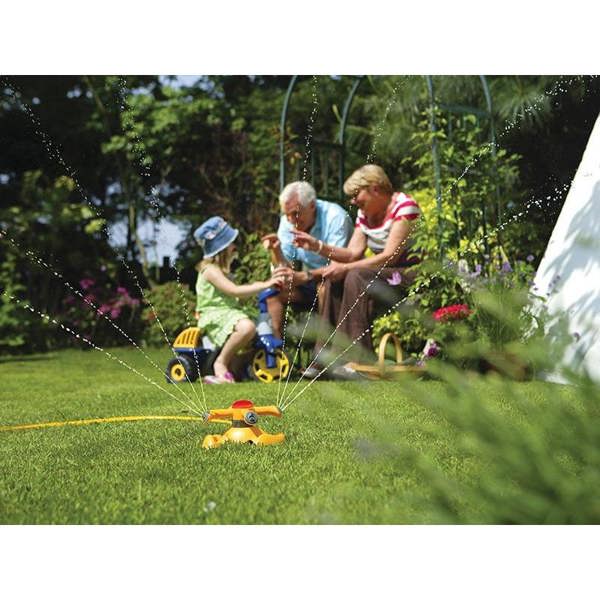 Hozelock 2520 Round Sprinkler Plus 254m - Multi Colour - 