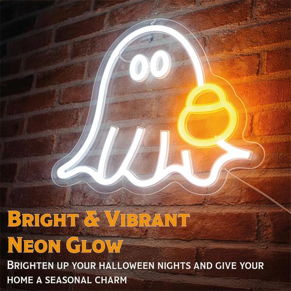 Fxlab Ghost Silhouette Neon Light Indoor USB Decoration