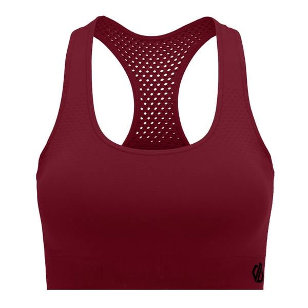 Dare 2B Womens/Ladies Dont Sweat It II Sports Bra - Tibetan Red - 