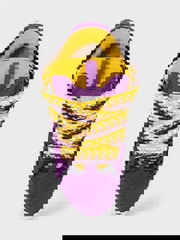 Lanvin Curb Sneakers Purple Yellow