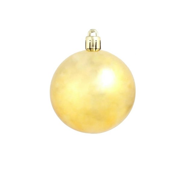 Berkfield 100 Piece Christmas Ball Set 3/4/6 cm Gold