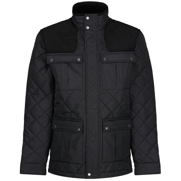 Regatta Professional Mens Quilted Jacket - Black
