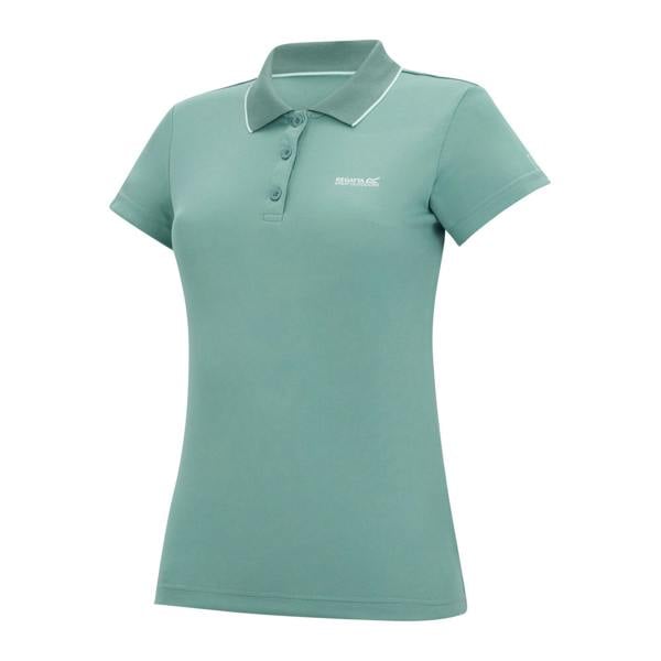 Regatta Womens/Ladies Maverick V Polo Shirt - Ivy Moss - 