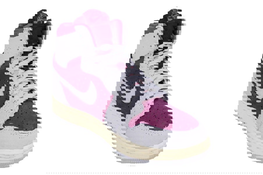 Nike Womens Air Jordan 1 Zm Air Cmft 2 Trainers Dv1305  600 - Bordeaux Neutral Grey 600 - Photo 3